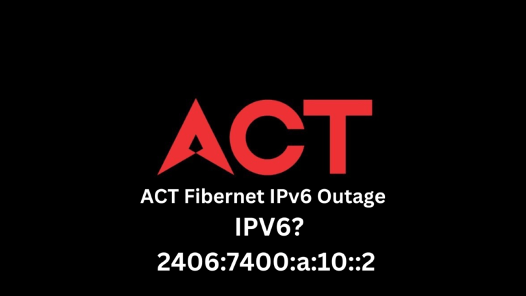 ACT Fibernet IPv6 Outage in Bangalore?