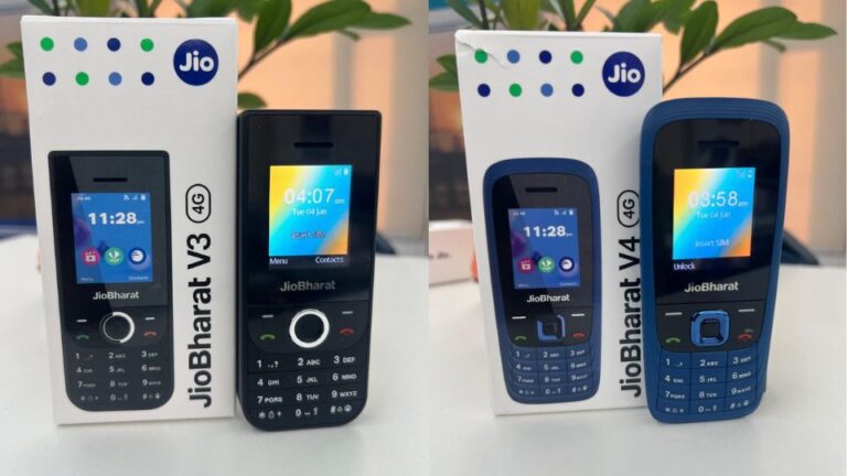 JioBharat V3 and V4