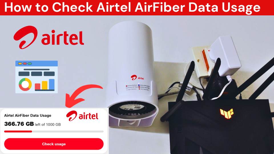 Airtel Airfiber Datausage